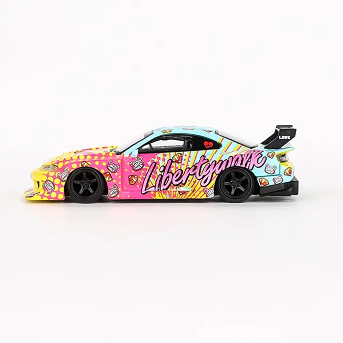 Mini GT Nissan LB-Super Silhouette S15 SILVIA LBWK KUMA - MGT00743