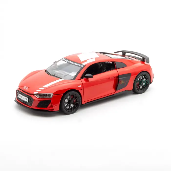 MINIAUTO 1:24 Audi R8 V10 Coupe Typ 4S Performance Kırmızı - 24273K