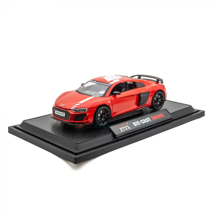 MINIAUTO 1:24 Audi R8 V10 Coupe Typ 4S Performance Kırmızı - 24273K