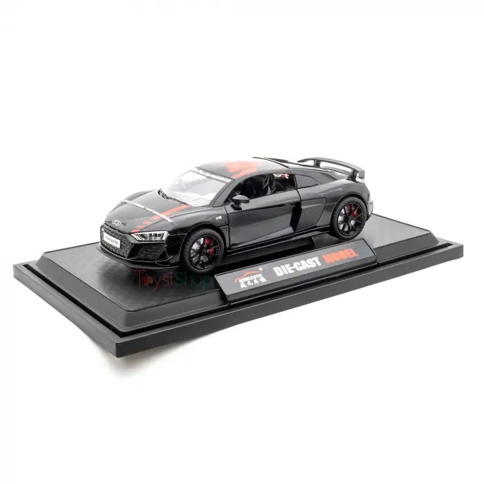 MINIAUTO 1:24 Audi R8 V10 Coupe Typ 4S Performance Siyah - 24273S