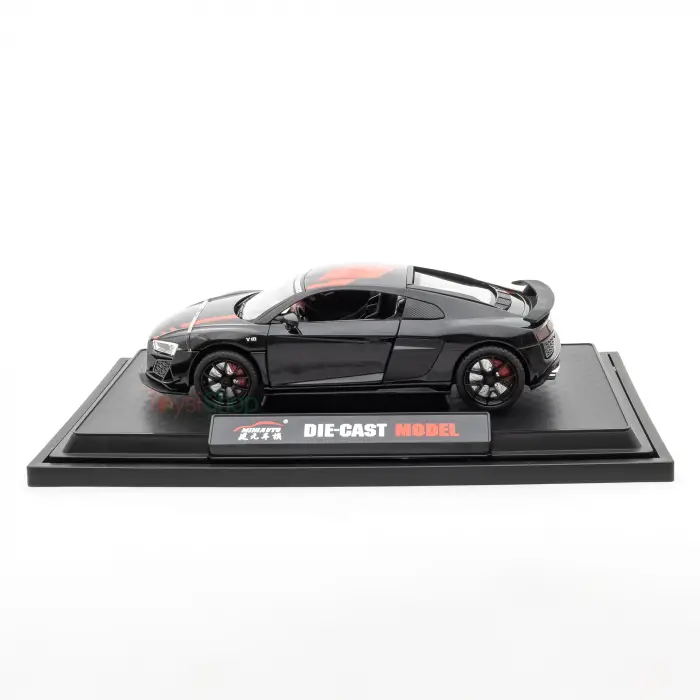 MINIAUTO 1:24 Audi R8 V10 Coupe Typ 4S Performance Siyah - 24273S