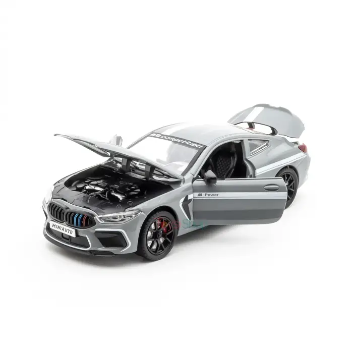 MINIAUTO 1:24 BMW M8 Competition Coupe Gri - 24223G