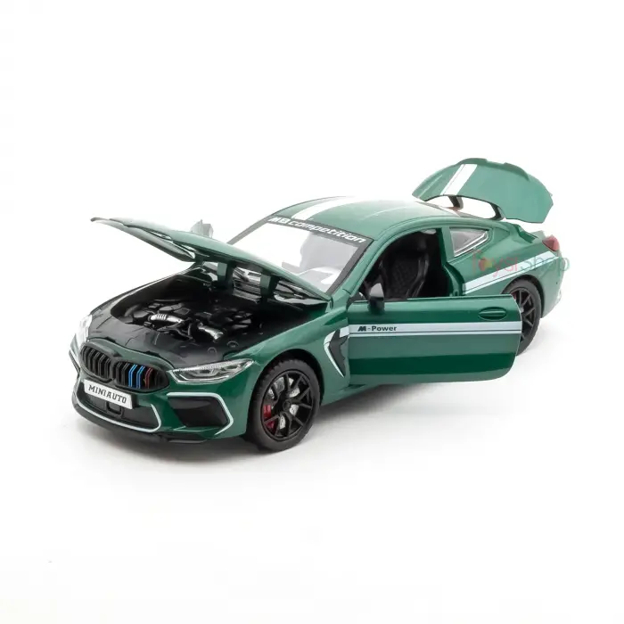 MINIAUTO 1:24 BMW M8 Competition Coupe Yeşil - 24223Y