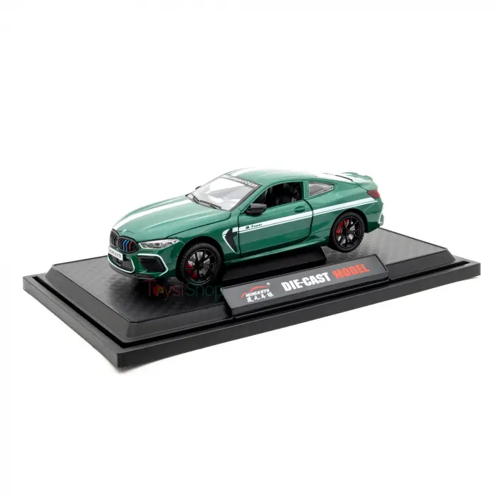 MINIAUTO 1:24 BMW M8 Competition Coupe Yeşil - 24223Y