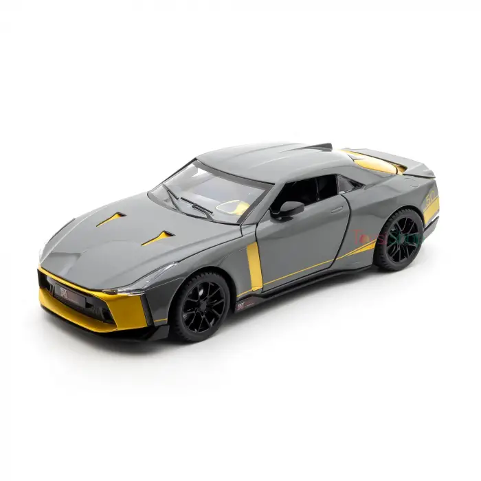 MINIAUTO 1:24 Nissan GT-R50 Italdesign Diecast Model Araba Gri - 24243G