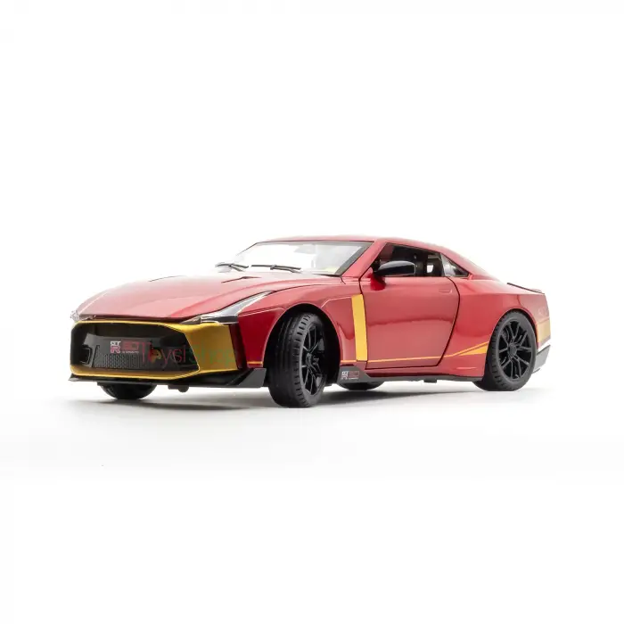 MINIAUTO 1:24 Nissan GT-R50 Italdesign Diecast Model Araba Kırmızı - 24243K