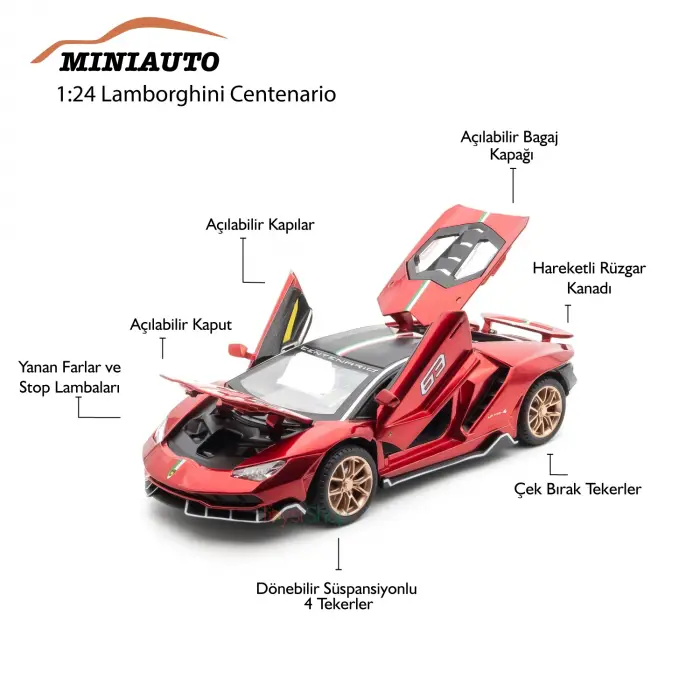 MINIAUTO Lamborghini Centenario - 24283K