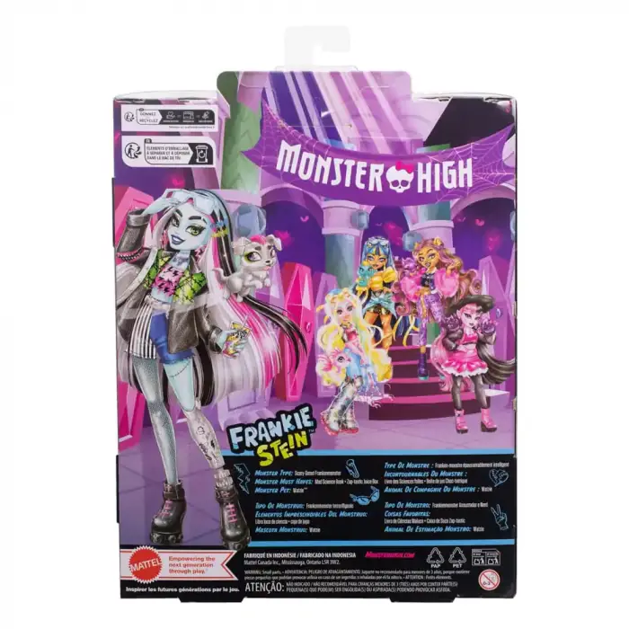 Monster High Acayip Havalı Arkadaşlar Frankie Stein, HXH73