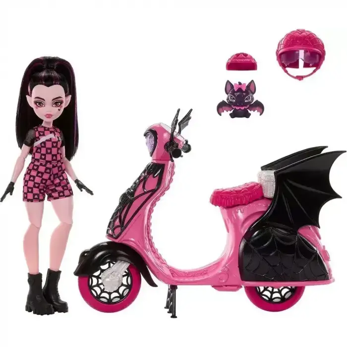 Monster High Vamptastic Scooter Draculaura, JDR61