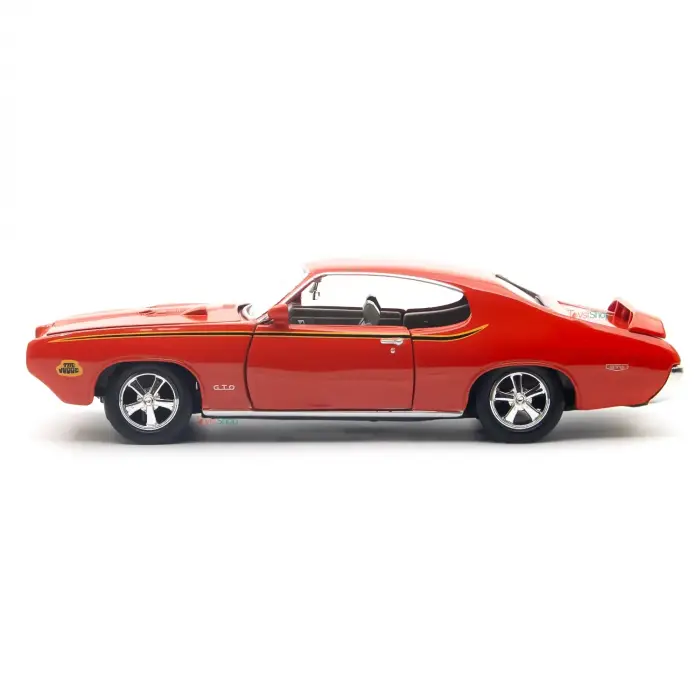 Motor Max 1-24 1969 Pontiac GTO Judge Diecast Model Araba Turuncu - 73242