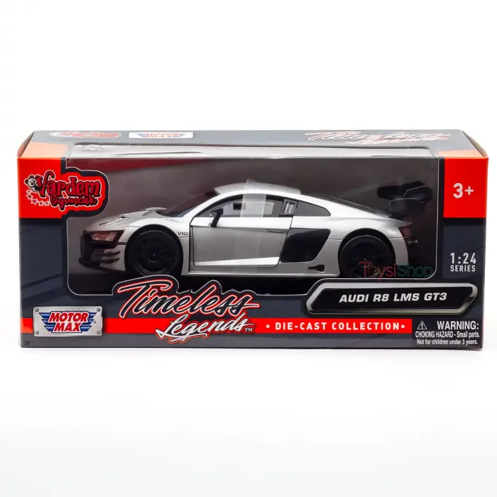 Motor Max 1:24 Audi R8 LMS GT3 Gri - 79380