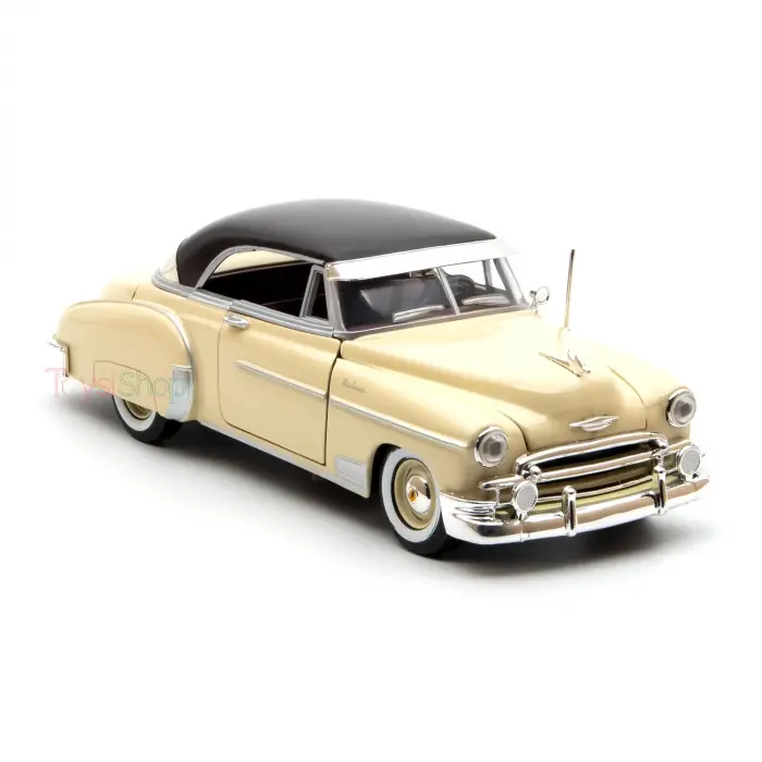 Motor Max 1:24 1950 Chevy Bel Air – Die Cast Model Araba Sarı - 73268