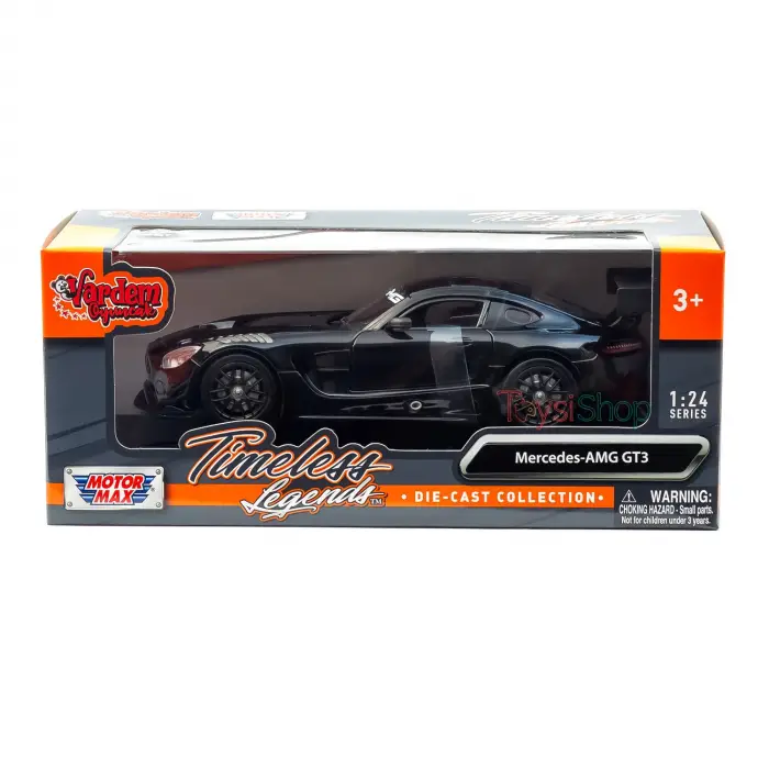 Motor Max 1:24 Mercedes-AMG GT3 Siyah - 73386
