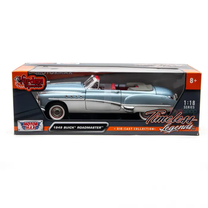 Motor Max 1:18 1949 Buick Roadmaster Diecast Model Araba - 73116