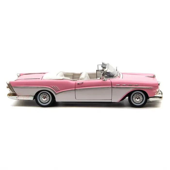 Motor Max 1:18 1957 Buick Roadmaster Pembe Klasik Model Araba - 73152