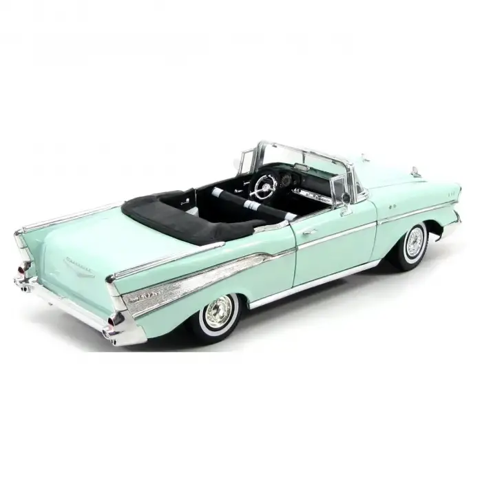 Motor Max 1:18 1957 Chevy Bel Air Diecast Model Araba Yeşil - 73175