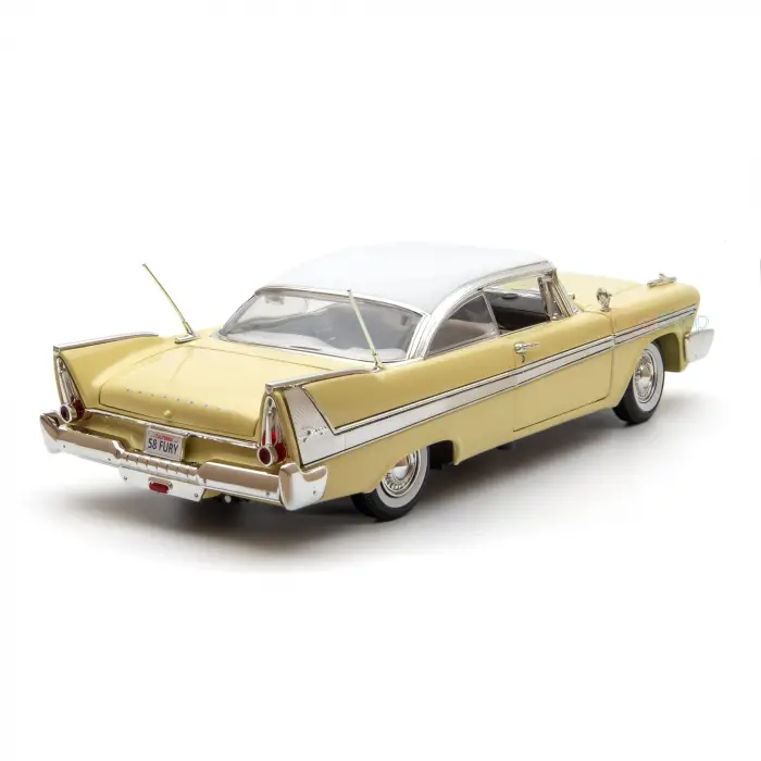 Motor Max 1:18 1958 Plymouth Fury Diecast Model Araba Sarı - 73115