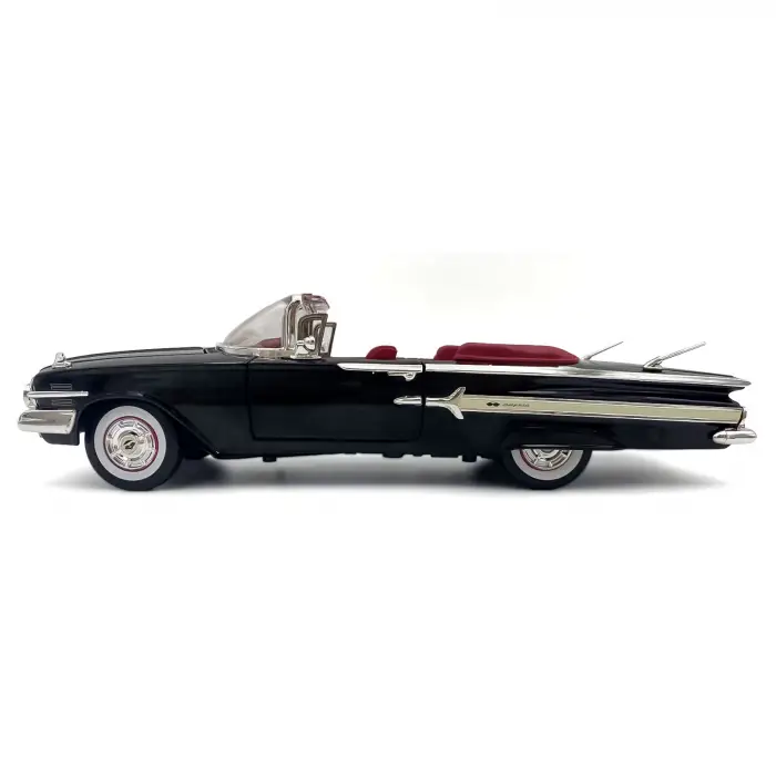 Motor Max 1:18 1960 Chevy Impala Diecast Model Araba Siyah - 73110