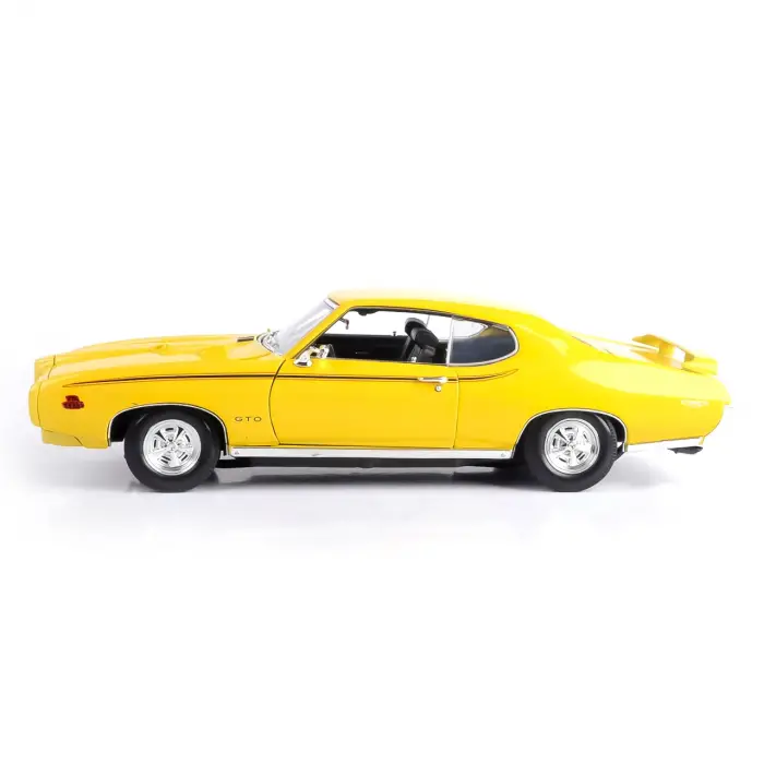 Motor Max 1:18 1969 Pontiac GTO Judge Diecast Model Araba Sarı - 73133