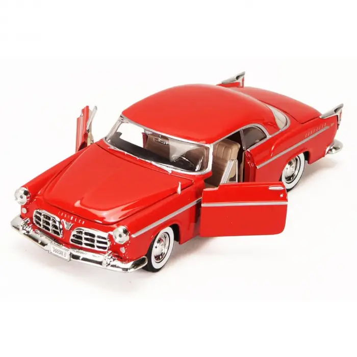Motor Max 1:24 1955 Chrysler C300 Diecast Model Araba Kırmızı - 73302
