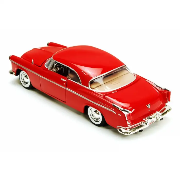 Motor Max 1:24 1955 Chrysler C300 Diecast Model Araba Kırmızı - 73302