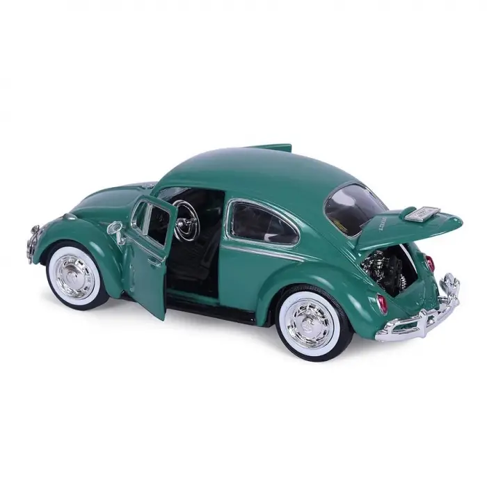 Motor Max 1:24 1966 Volkswagen Beetle Yeşil - 73223
