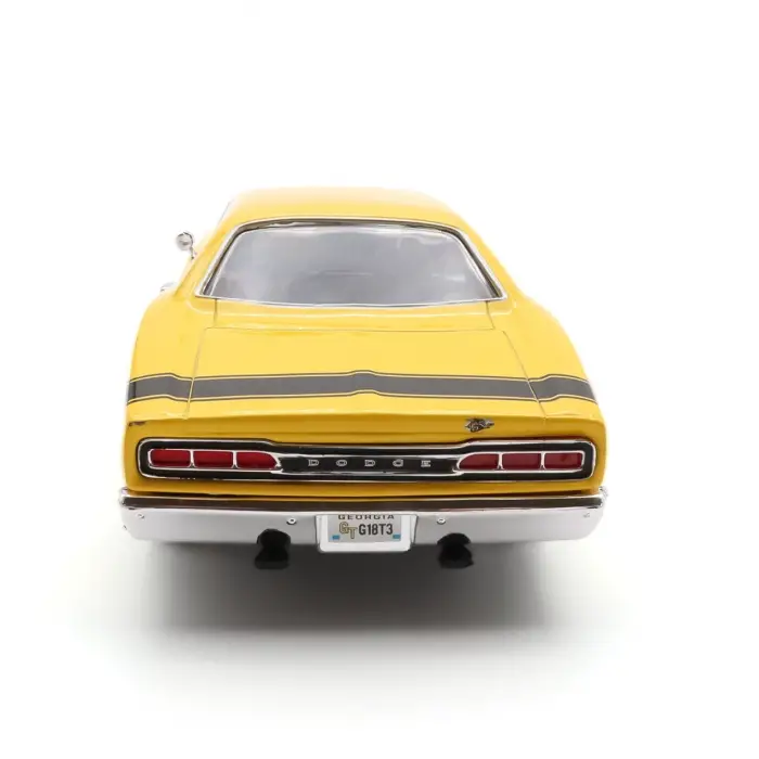 Motor Max 1:24 1969 Dodge Coronet Super Bee Diecast Model Araba Sarı - 73315