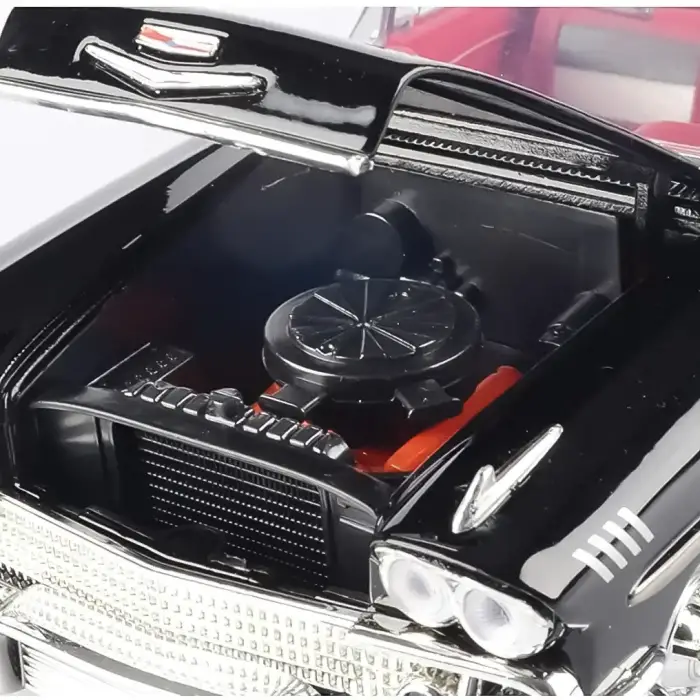 Motor Max 1958 1:18 Chevy Impala Diecast Model Araba Siyah - 73112