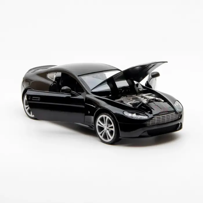 Motormax 1:24 Aston Martin V12 Vantage Diecast Model Araba Siyah - 73357