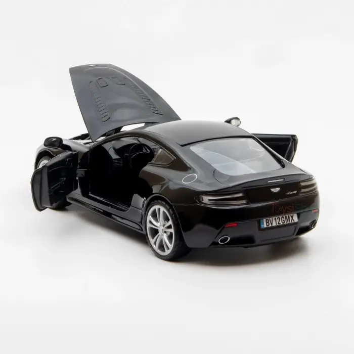 Motormax 1:24 Aston Martin V12 Vantage Diecast Model Araba Siyah - 73357