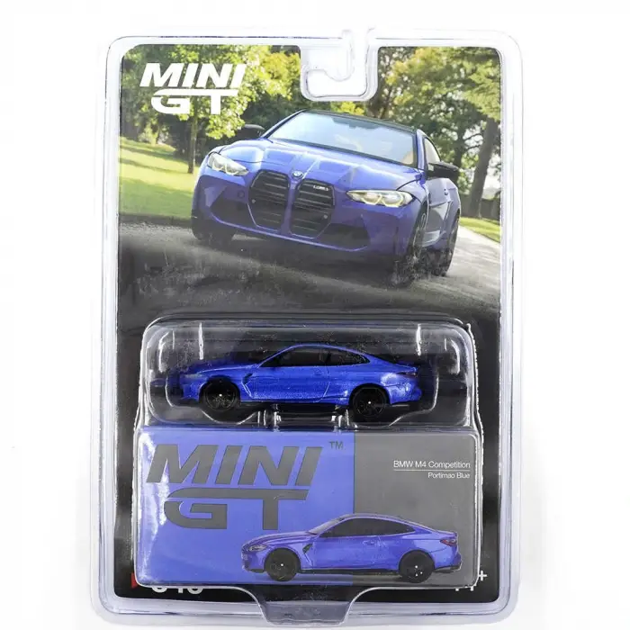 Mini GT 1/64 BMW M4 Competition (G82) Portimao Blue - MGT00845-BL