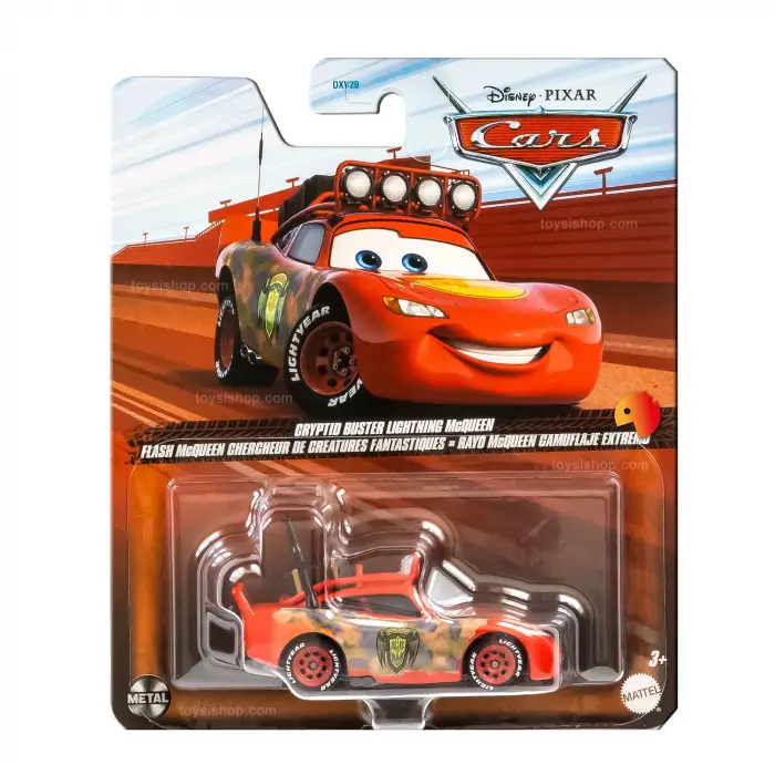 Pixar Cars - Cryptid Buster Lightning McQueen