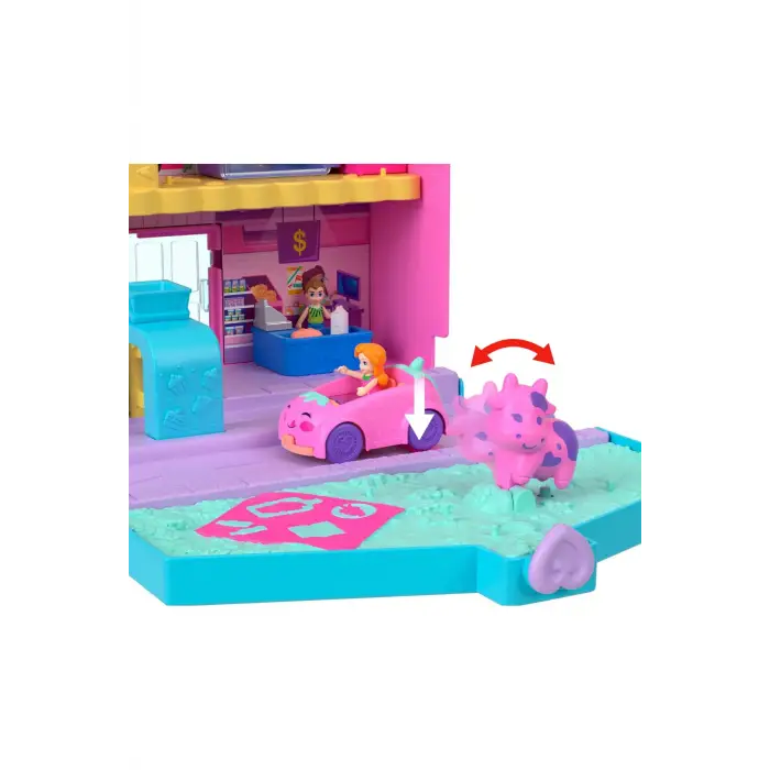 Polly Pocket Eğlenceli Market Oyun Seti, HRD65