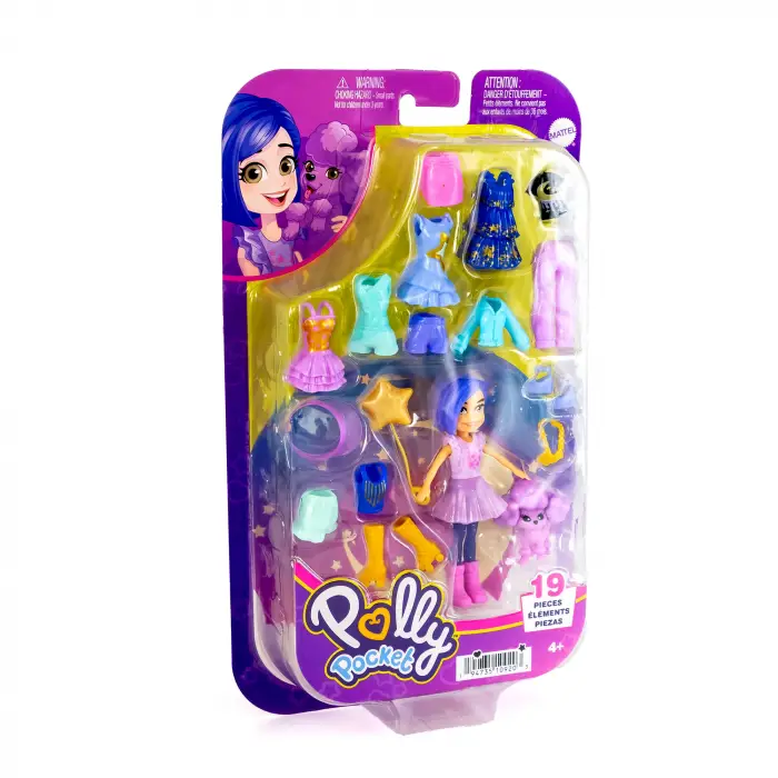 Polly Pocket Farklı Kombin Eğlencesi Oyun Setleri HKV88-HKV93