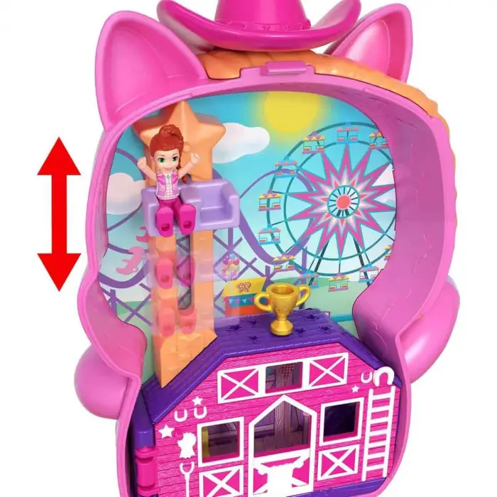 Polly Pocket ve Maceraları Kompakt Oyun Seti JFG56 - Midilli