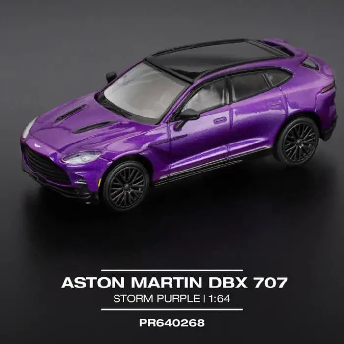 Pop Race 1/64 Aston Martin DBX 707 Storm Purple - PR64-267