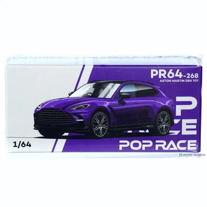 Pop Race 1/64 Aston Martin DBX 707 Storm Purple - PR64-267
