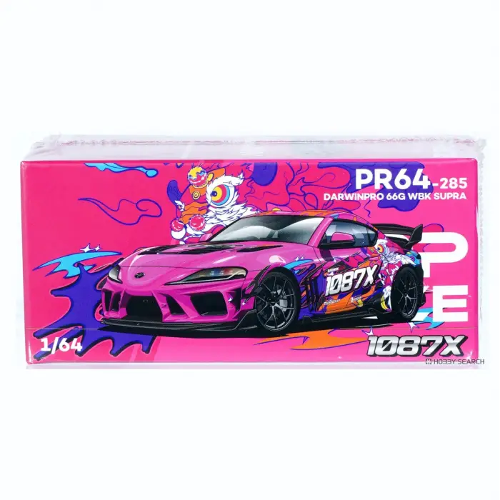 Pop Race 1/64 Darwin Pro 66G WKB Supra (A90) -1087X Lion Dance - PR64-285