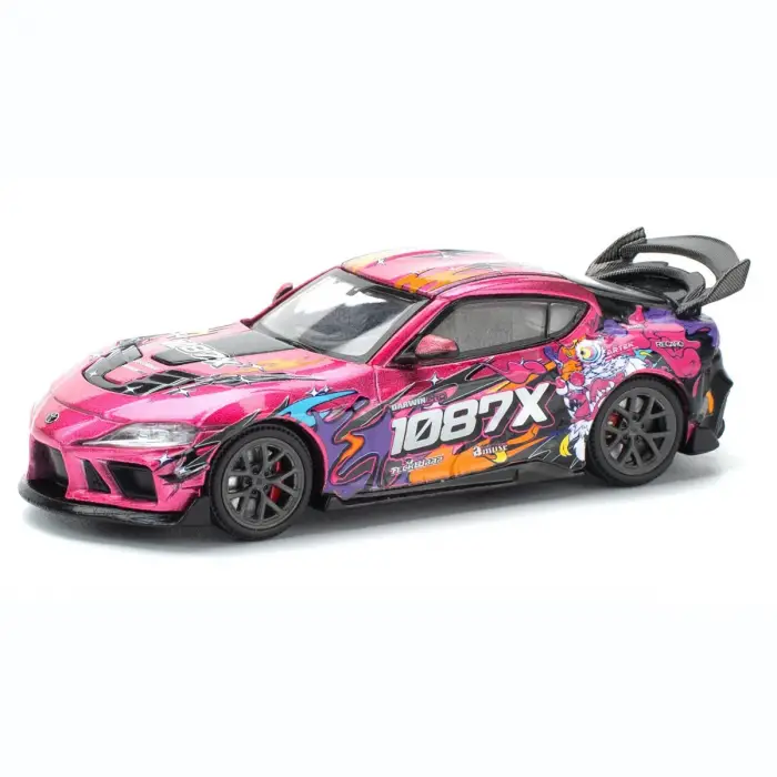 Pop Race 1/64 Darwin Pro 66G WKB Supra (A90) -1087X Lion Dance - PR64-285