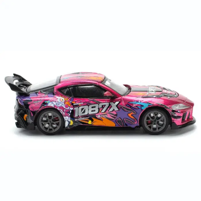 Pop Race 1/64 Darwin Pro 66G WKB Supra (A90) -1087X Lion Dance - PR64-285