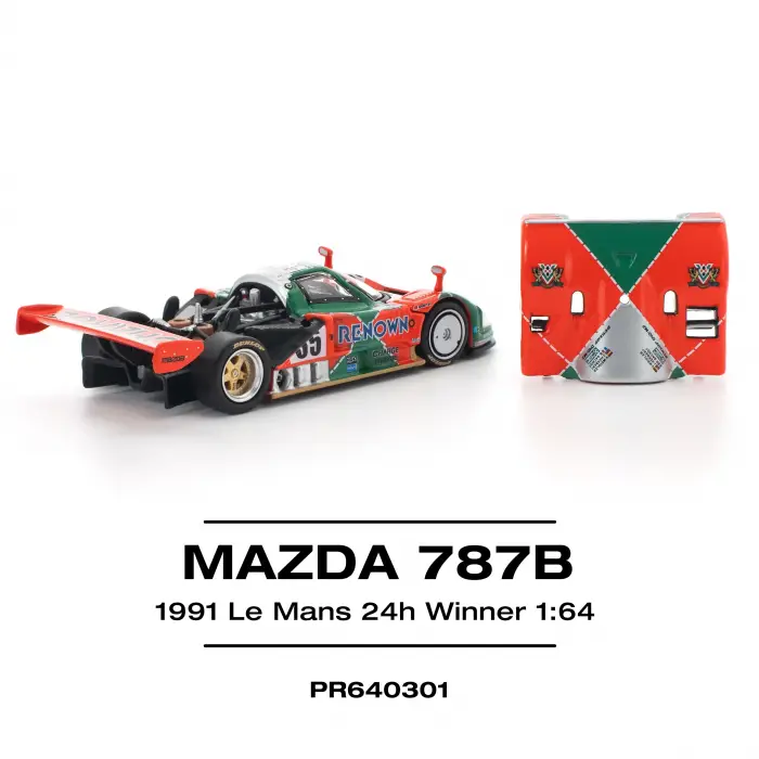 Pop Race 1/64 Mazda 787B 1991 Le Mans 24H Winner - PR64-301