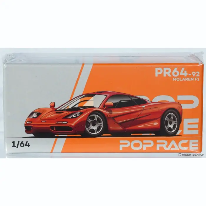 Pop Race 1/64 McLaren F1 Orange - PR64-092