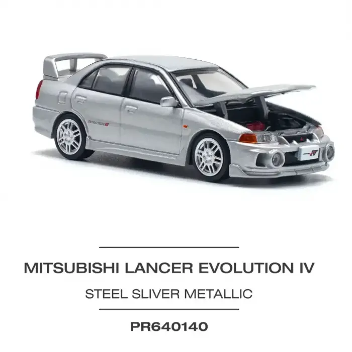 Pop Race 1/64 Mitsubishi Lancer Evolution IV - PR64-140