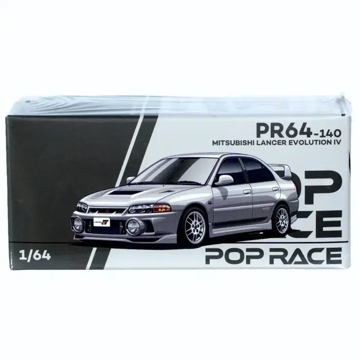 Pop Race 1/64 Mitsubishi Lancer Evolution IV - PR64-140
