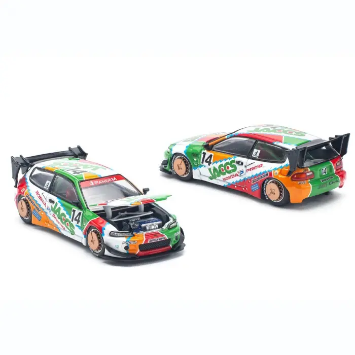 Pop Race 1/64 Pandem Civic EG6 PR64-128