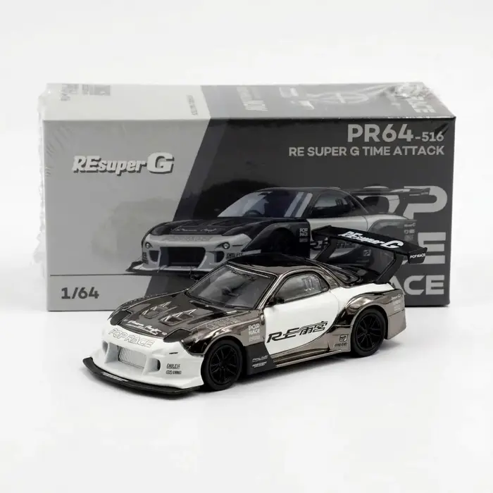 Pop Race Mazda RX7 RE Super G Time Attack - PR64-516