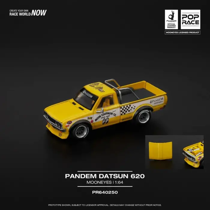 Pop Race Pandem Datsun 620 Mooneyes - Pro64-250