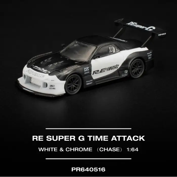 Pop Race Mazda RX7 RE Super G Time Attack - PR64-516