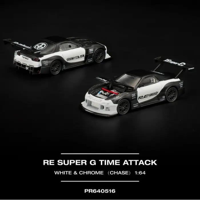 Pop Race Mazda RX7 RE Super G Time Attack - PR64-516