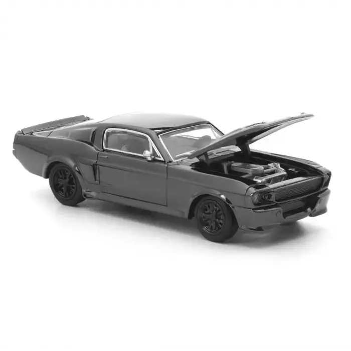Pop Race Shelby Mustang GT500 Dark Chrome - PRDC004